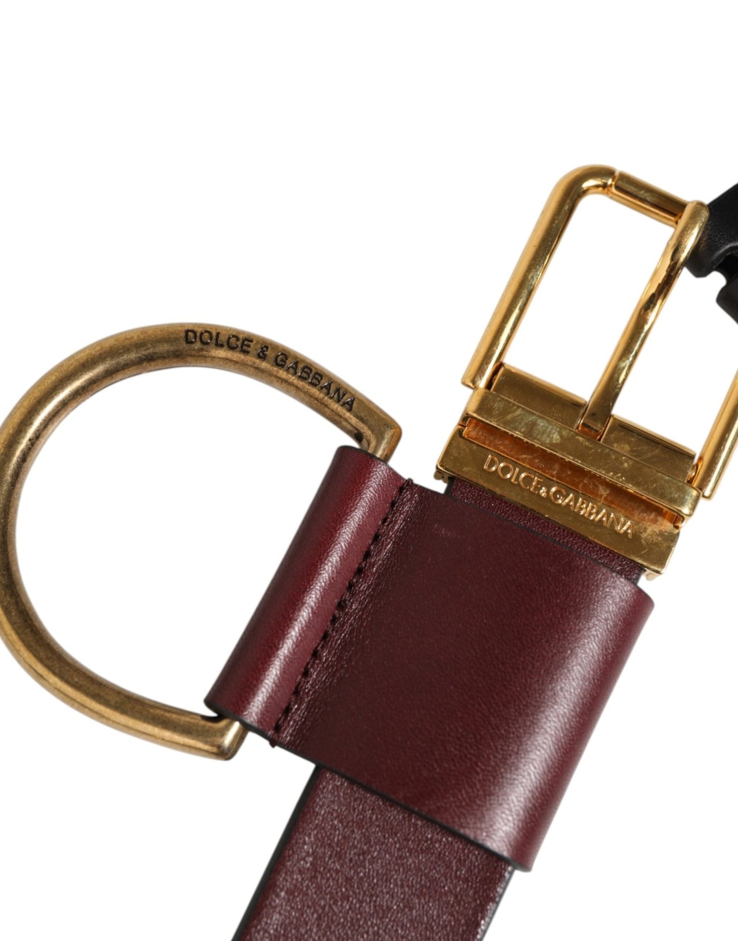 Dolce & Gabbana Brown Key Ring Clip Attachments Buckle Belt – 90 cm / 36 Inches par Dolce & Gabbana | Disponible sur Sandy Store ByNet