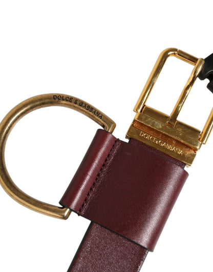 Dolce & Gabbana Brown Key Ring Clip Attachments Buckle Belt – 90 cm / 36 Inches par Dolce & Gabbana | Disponible sur Sandy Store ByNet
