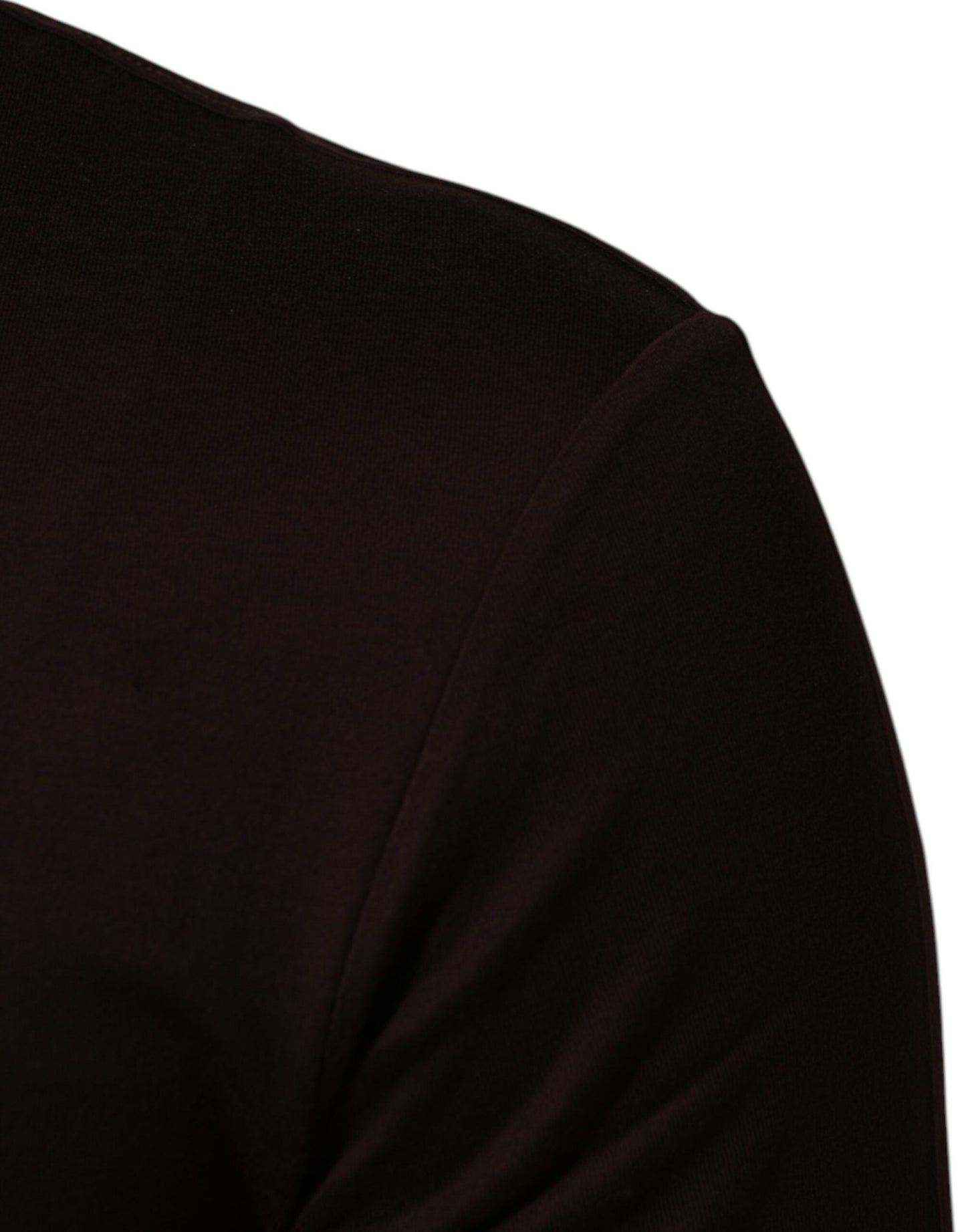 Dolce & Gabbana Brown Logo Plaque Cotton Crew Neck T-shirt – IT44 | XS par Dolce & Gabbana | Disponible sur Sandy Store ByNet