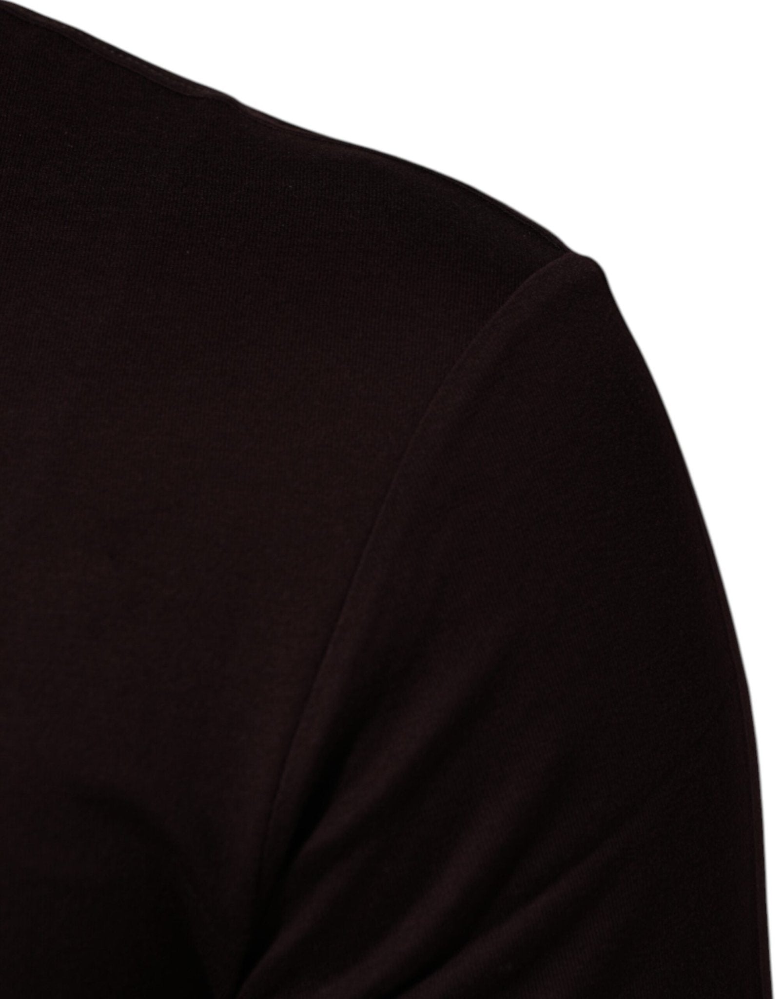 Dolce & Gabbana Brown Logo Plaque Cotton Crew Neck T-shirt – IT44 | XS par Dolce & Gabbana | Disponible sur Sandy Store ByNet