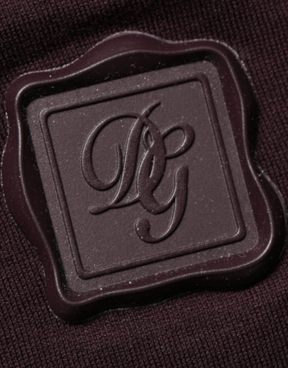 Dolce & Gabbana Brown Logo Plaque Cotton Crew Neck T-shirt – IT44 | XS par Dolce & Gabbana | Disponible sur Sandy Store ByNet
