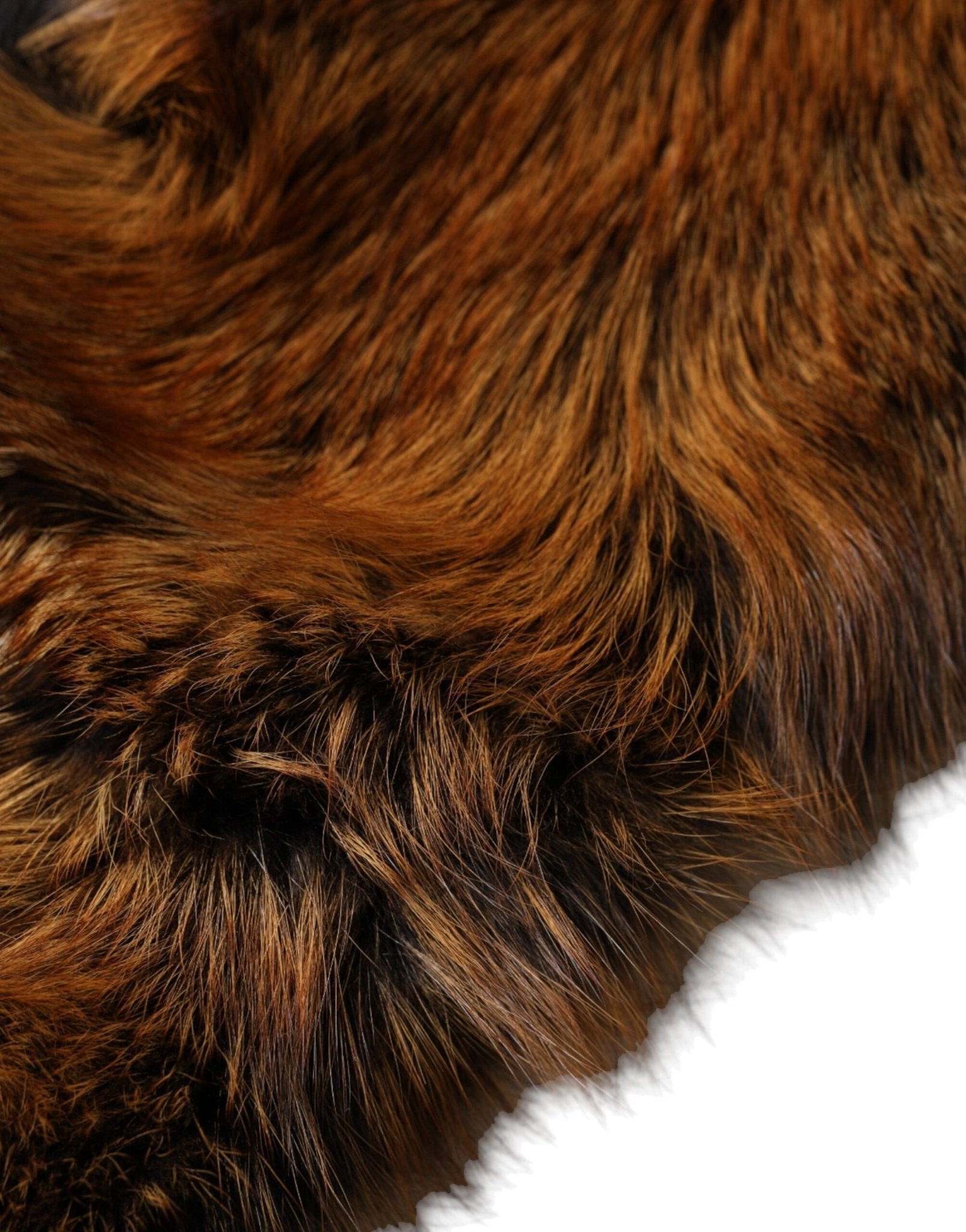Dolce & Gabbana Brown Red Fox Fur Neck Warmer Winter Scarf - Sandy Store ByNet