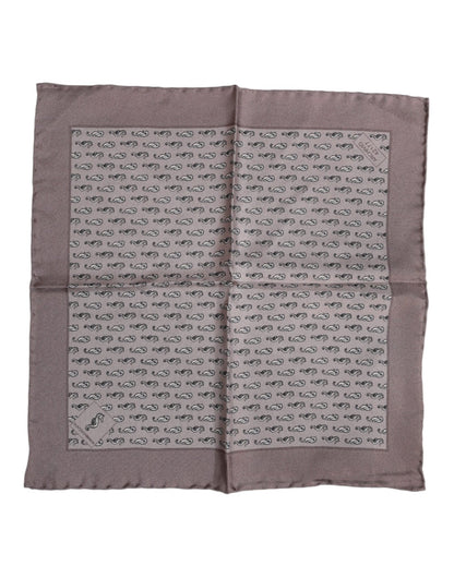 Dolce & Gabbana Brown Sea Horse Silk Square Foulard Scarf – par Dolce & Gabbana | Disponible sur Sandy Store ByNet