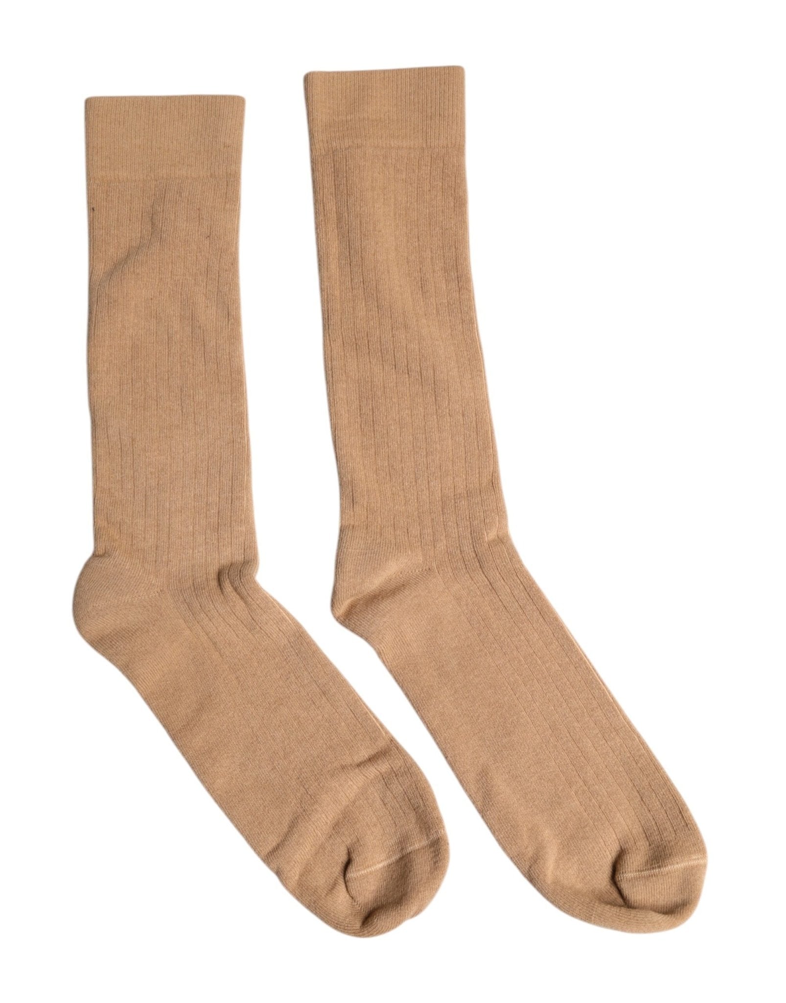 Dolce & Gabbana Brown Solid Cotton Mid Calf Men Socks – L par Dolce & Gabbana | Disponible sur Sandy Store ByNet