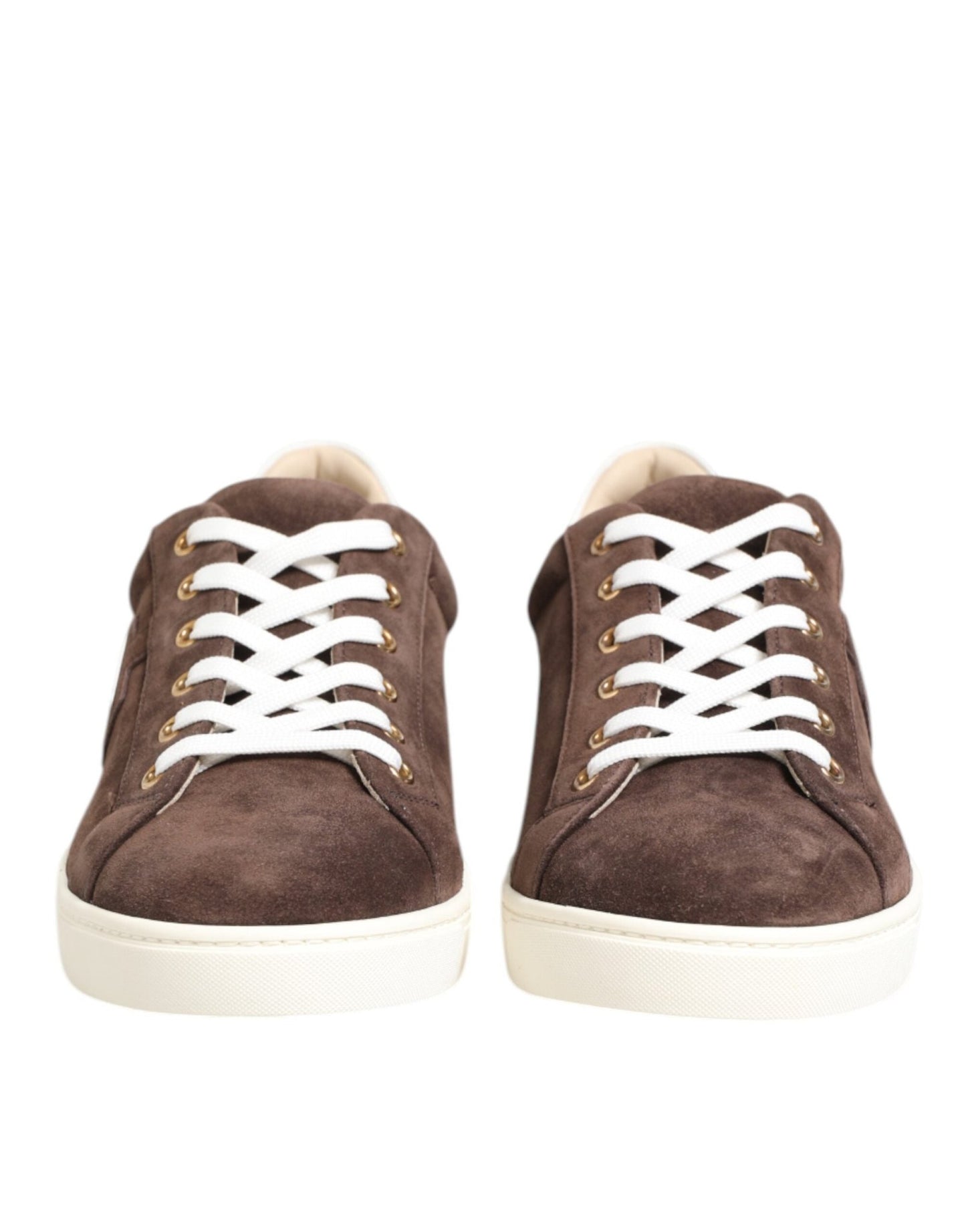 Dolce & Gabbana Brown Suede Leather Low Top Men Sneakers Shoes – EU39/US6 par Dolce & Gabbana | Disponible sur Sandy Store ByNet