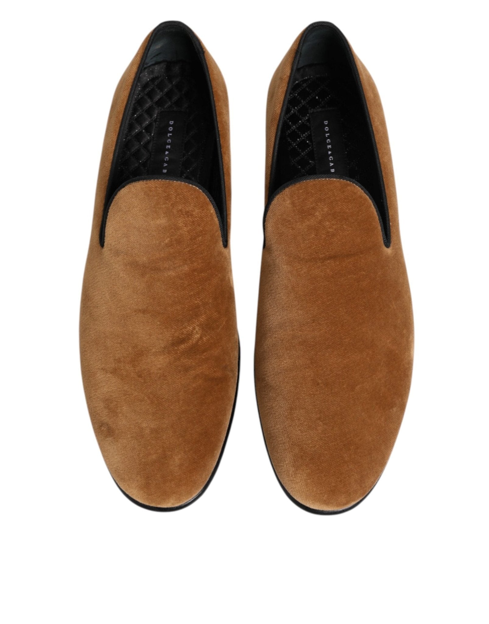 Dolce & Gabbana Brown Suede Slip On Men Loafers Formal Shoes – EU44/US11 par Dolce & Gabbana | Disponible sur Sandy Store ByNet