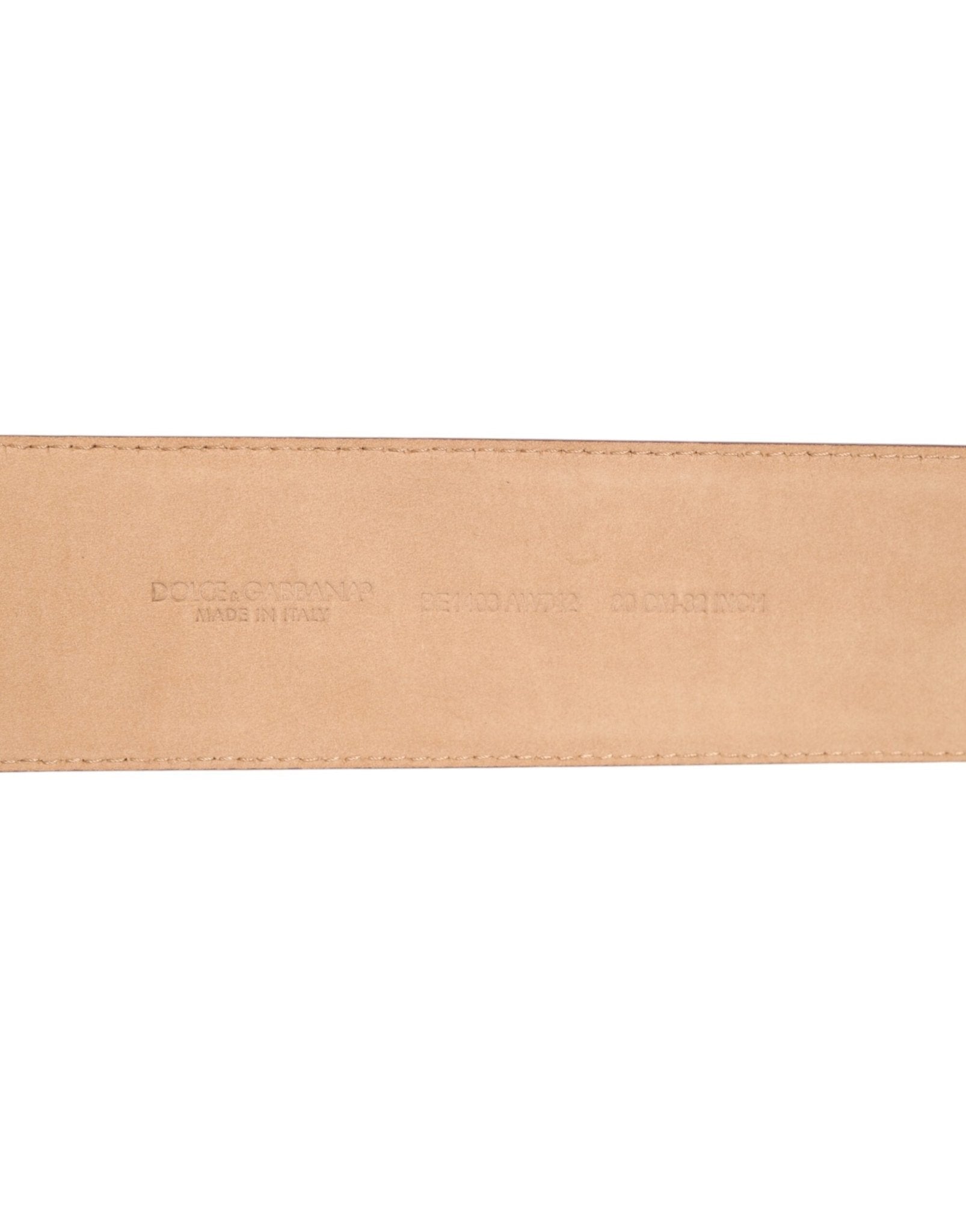 Dolce & Gabbana Burgundy Leather Gold Metal Buckle Women Belt – 75 cm / 30 Inches par Dolce & Gabbana | Disponible sur Sandy Store ByNet