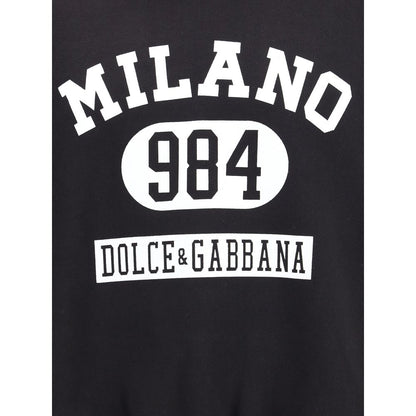 Dolce & Gabbana Cotton Hoodie with print – M par Dolce & Gabbana | Disponible sur Sandy Store ByNet