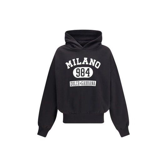 Dolce & Gabbana Cotton Hoodie with print – M par Dolce & Gabbana | Disponible sur Sandy Store ByNet