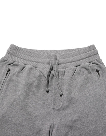 Dolce & Gabbana Cotton Jogger Sweatpants Trouser Gray – IT44 | XS par Dolce & Gabbana | Disponible sur Sandy Store ByNet