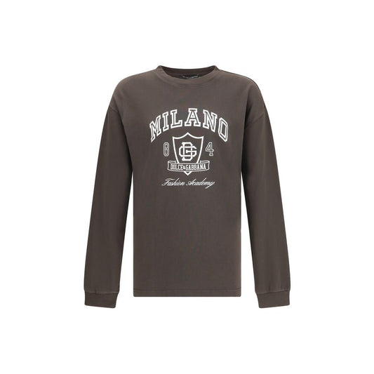 Dolce & Gabbana Cotton Long - Sleeve T-Shirt – M par Dolce & Gabbana | Disponible sur Sandy Store ByNet