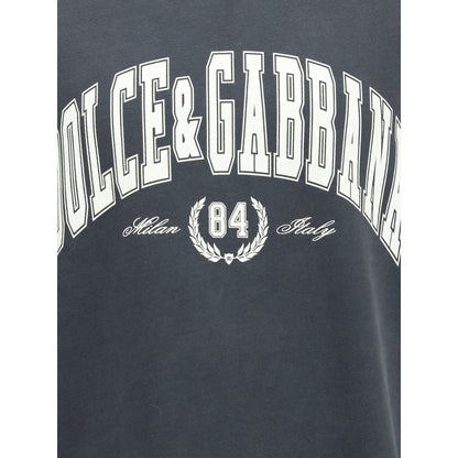 Dolce & Gabbana Cotton T-Shirt with frontal print – IT46 | S par Dolce & Gabbana | Disponible sur Sandy Store ByNet