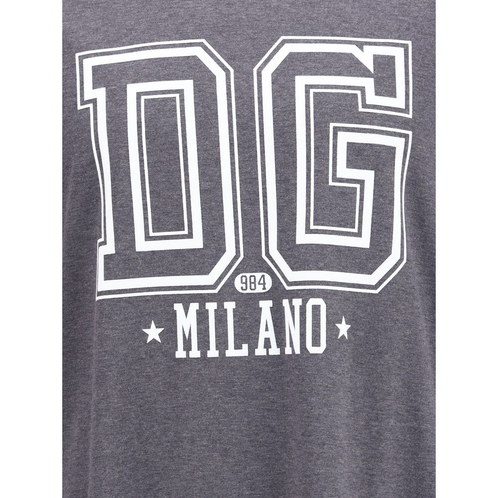 Dolce & Gabbana Cotton T-Shirt with logo print – IT46 | S par Dolce & Gabbana | Disponible sur Sandy Store ByNet