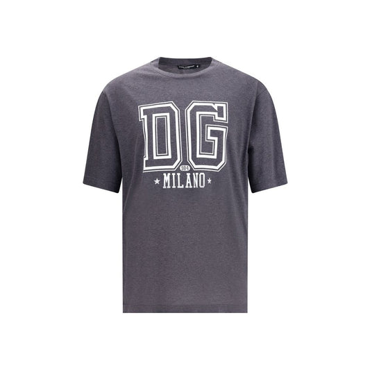 Dolce & Gabbana Cotton T-Shirt with logo print – IT46 | S par Dolce & Gabbana | Disponible sur Sandy Store ByNet
