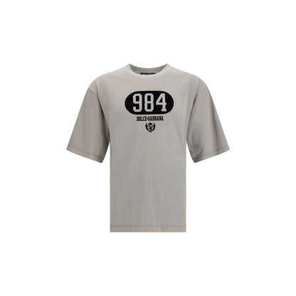 Dolce & Gabbana Cotton T-Shirt with raised front logo – L par Dolce & Gabbana | Disponible sur Sandy Store ByNet