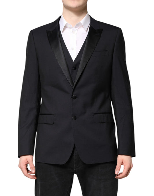 Dolce & Gabbana Dark Blue MARTINI Wool Suit 2 Piece Jacket – IT50 | L par Dolce & Gabbana | Disponible sur Sandy Store ByNet