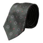 Dolce & Gabbana Dark Gray 100% Silk Fantasy Adjustable Men Tie – par Dolce & Gabbana | Disponible sur Sandy Store ByNet