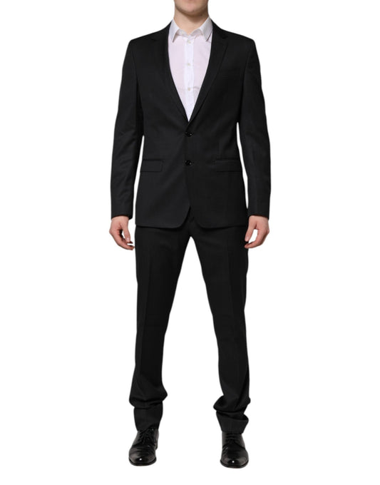 Dolce & Gabbana Dark Gray MARTINI 2 Pc Single Breasted Suit – IT48 | M par Dolce & Gabbana | Disponible sur Sandy Store ByNet