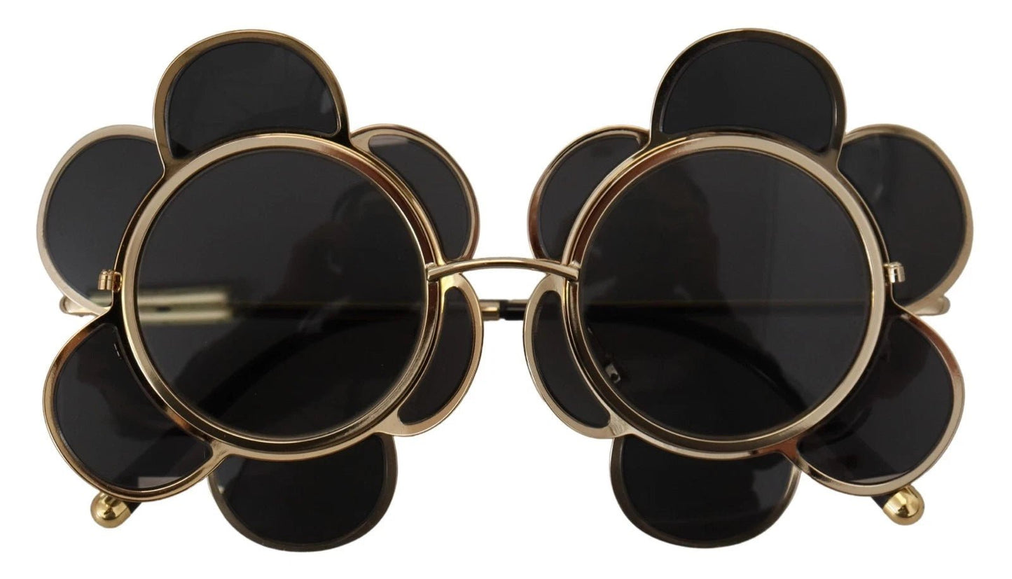 Dolce & Gabbana DG2201 Black Lens Gold Frame LIMITED EDITION Sunglasses – par Dolce & Gabbana | Disponible sur Sandy Store ByNet