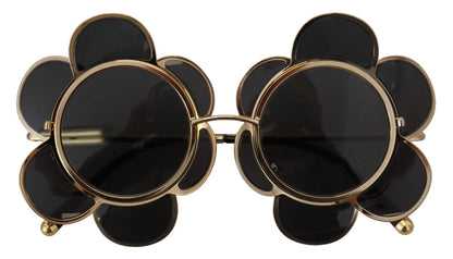 Dolce & Gabbana DG2201 Black Lens Gold Frame LIMITED EDITION Sunglasses – par Dolce & Gabbana | Disponible sur Sandy Store ByNet