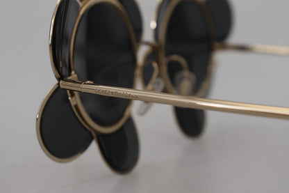 Dolce & Gabbana DG2201 Black Lens Gold Frame LIMITED EDITION Sunglasses – par Dolce & Gabbana | Disponible sur Sandy Store ByNet