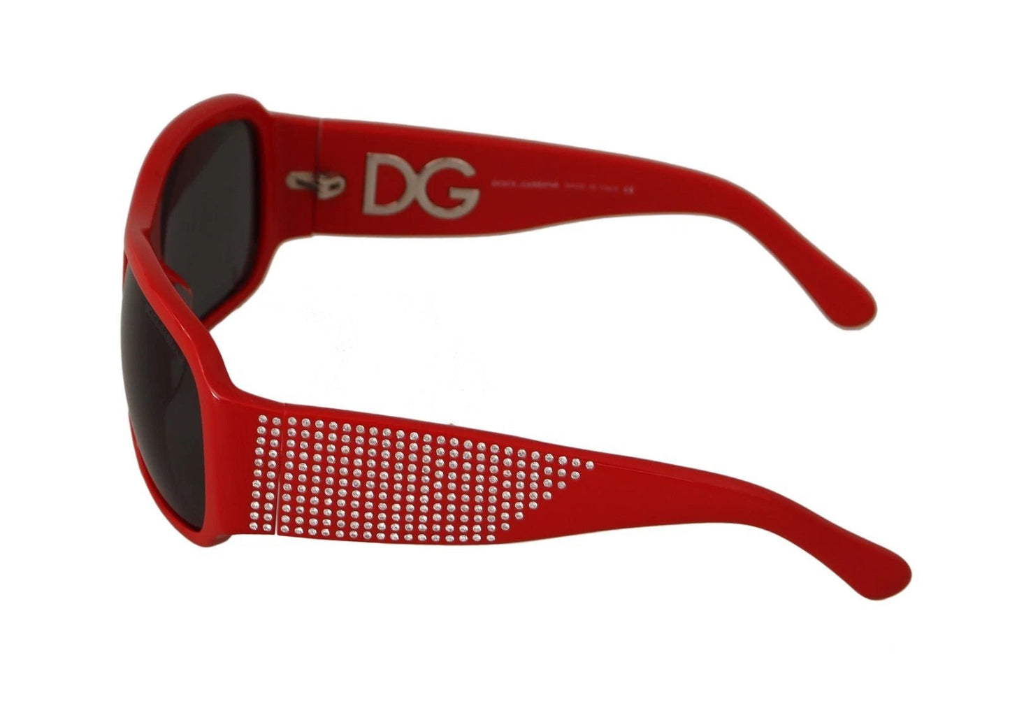 Dolce & Gabbana DG4027 Red Crystal Black Lens Shades Sunglasses – par Dolce & Gabbana | Disponible sur Sandy Store ByNet