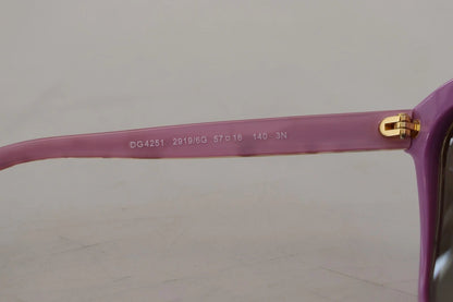 Dolce & Gabbana DG4251 Pink Gold Full Rim Rectangle Frame Shades – par Dolce & Gabbana | Disponible sur Sandy Store ByNet