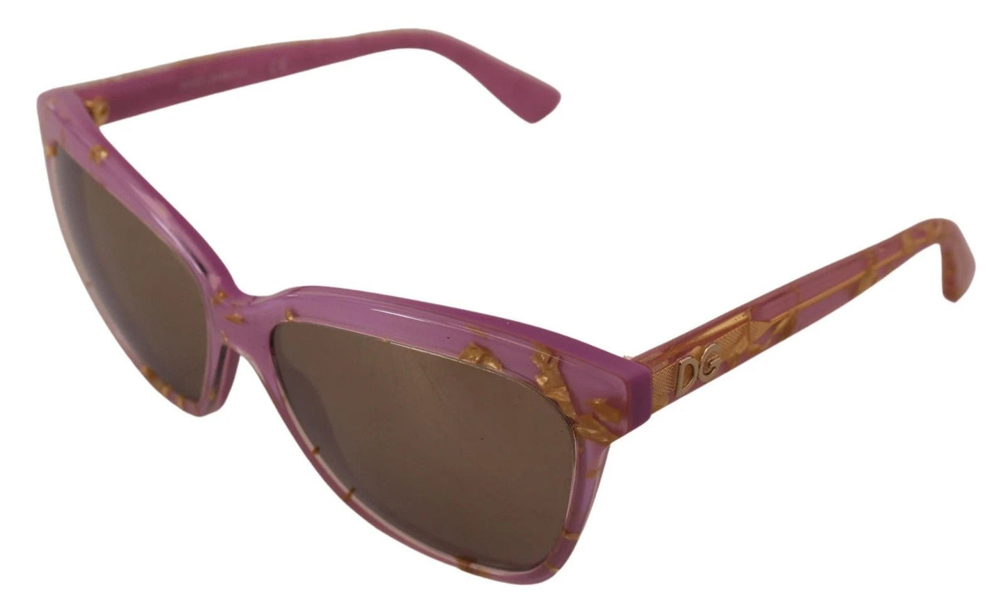 Dolce & Gabbana DG4251 Pink Gold Full Rim Rectangle Frame Shades – par Dolce & Gabbana | Disponible sur Sandy Store ByNet