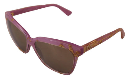 Dolce & Gabbana DG4251 Pink Gold Full Rim Rectangle Frame Shades – par Dolce & Gabbana | Disponible sur Sandy Store ByNet