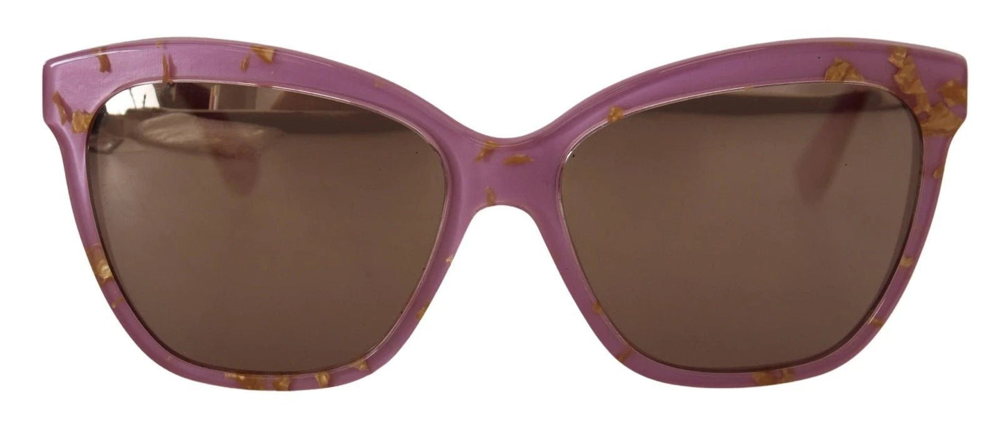 Dolce & Gabbana DG4251 Pink Gold Full Rim Rectangle Frame Shades – par Dolce & Gabbana | Disponible sur Sandy Store ByNet