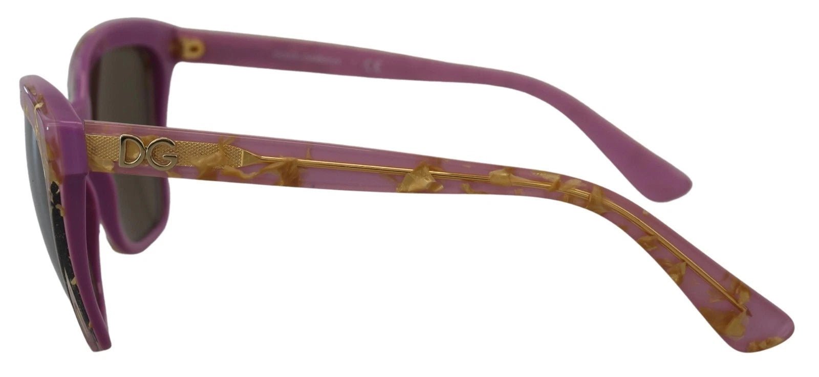 Dolce & Gabbana DG4251 Pink Gold Full Rim Rectangle Frame Shades – par Dolce & Gabbana | Disponible sur Sandy Store ByNet