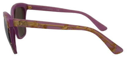 Dolce & Gabbana DG4251 Pink Gold Full Rim Rectangle Frame Shades – par Dolce & Gabbana | Disponible sur Sandy Store ByNet