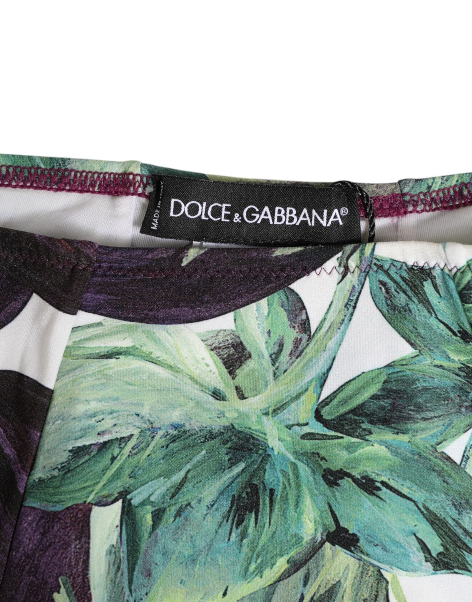 Dolce & Gabbana Eggplant Print High - Waist Briefs Underwear – IT2 | S par Dolce & Gabbana | Disponible sur Sandy Store ByNet