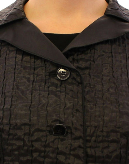 Dolce & Gabbana Elegant Black Bolero Shrug Jacket - Sandy Store ByNet