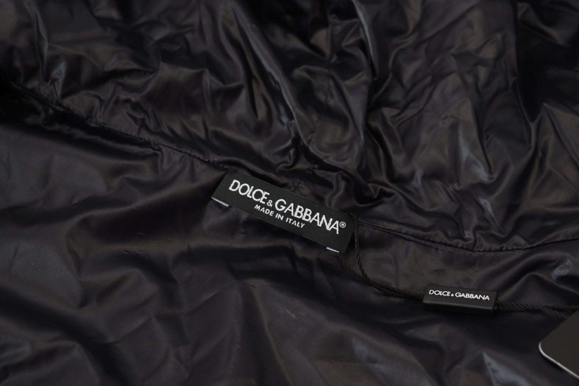 Dolce & Gabbana Elegant Black Cotton Blend Head Wrap Hat - Sandy Store ByNet