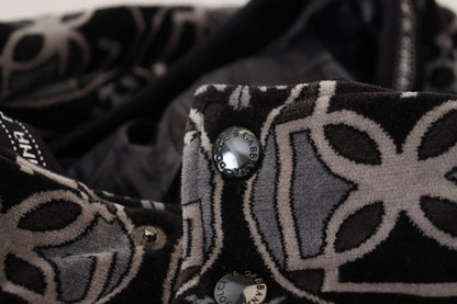 Dolce & Gabbana Elegant Black Cotton Blend Head Wrap Hat - Sandy Store ByNet