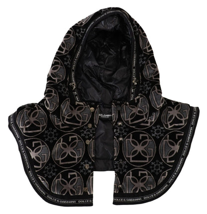 Dolce & Gabbana Elegant Black Cotton Blend Head Wrap Hat - Sandy Store ByNet