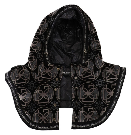Dolce & Gabbana Elegant Black Cotton Blend Head Wrap Hat - Sandy Store ByNet