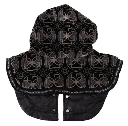 Dolce & Gabbana Elegant Black Cotton Blend Head Wrap Hat - Sandy Store ByNet