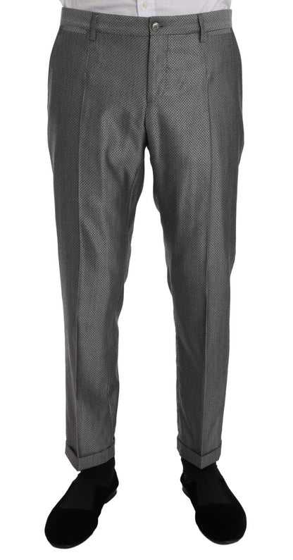 Dolce & Gabbana Elegant Black Double - Breasted Suit - Sandy Store ByNet