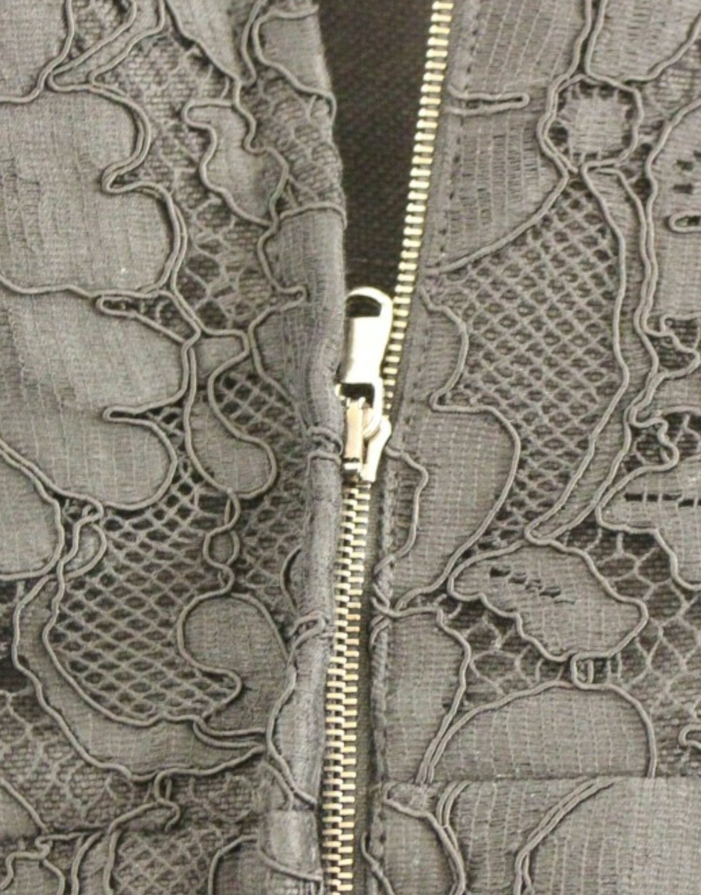 Dolce & Gabbana Elegant Black Floral Lace Dress - Sandy Store ByNet