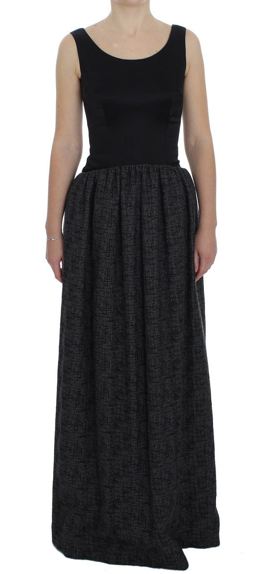 Dolce & Gabbana Elegant Black Full - Length Sheath Dress - Sandy Store ByNet