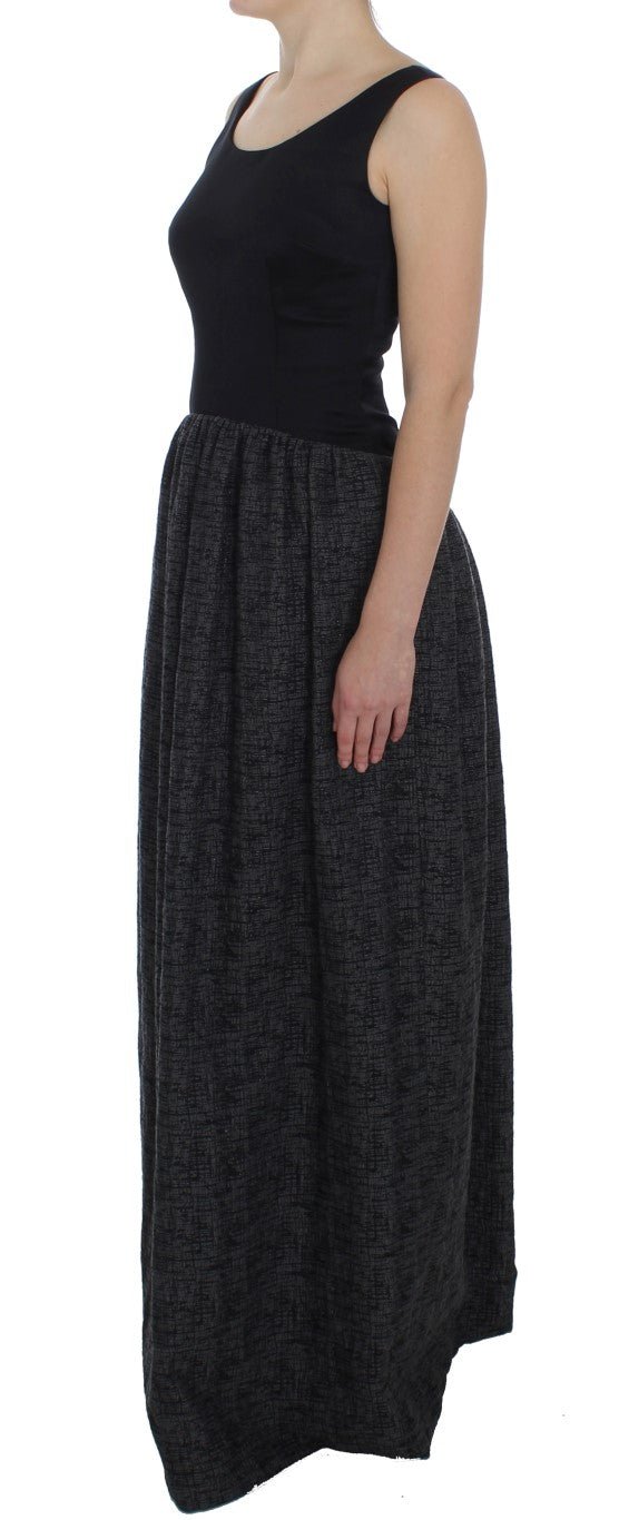Dolce & Gabbana Elegant Black Full - Length Sheath Dress - Sandy Store ByNet