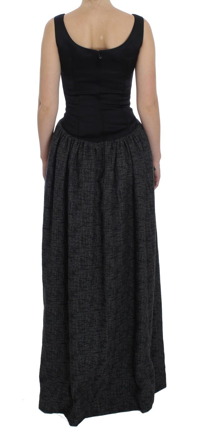 Dolce & Gabbana Elegant Black Full - Length Sheath Dress - Sandy Store ByNet
