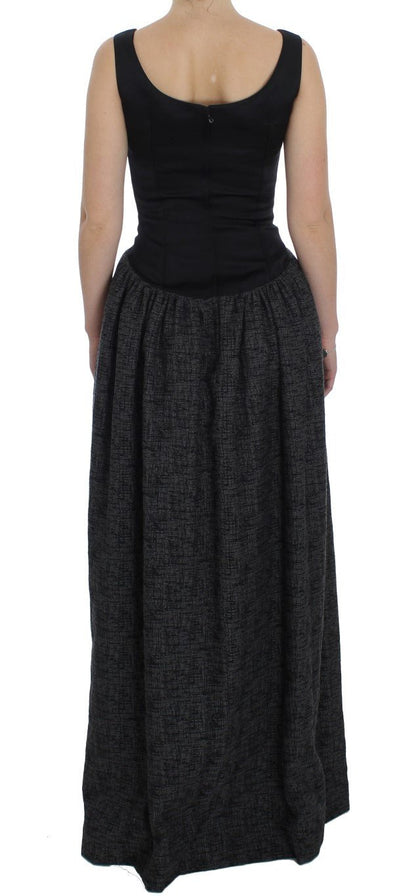 Dolce & Gabbana Elegant Black Full - Length Sheath Dress - Sandy Store ByNet