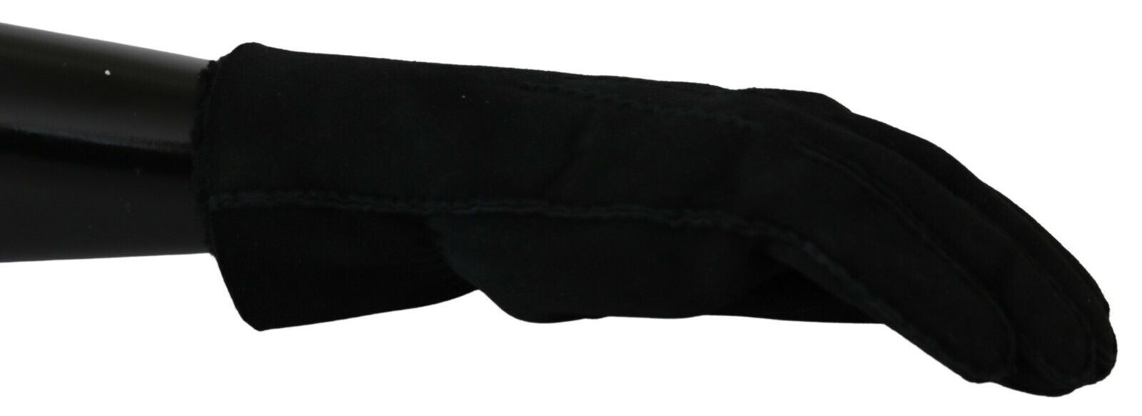 Dolce & Gabbana Elegant Black Leather Biker Gloves – 8.5|S par Dolce & Gabbana | Disponible sur Sandy Store ByNet