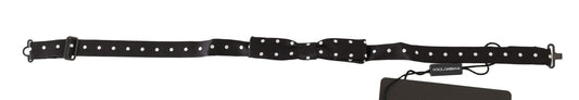 Dolce & Gabbana Elegant Black Polka Dot Silk Bow Tie - Sandy Store ByNet