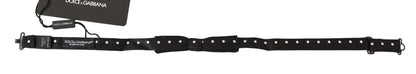 Dolce & Gabbana Elegant Black Polka Dot Silk Bow Tie - Sandy Store ByNet