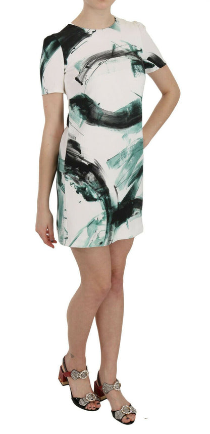 Dolce & Gabbana Elegant Black Shift Mini Dress - Sandy Store ByNet