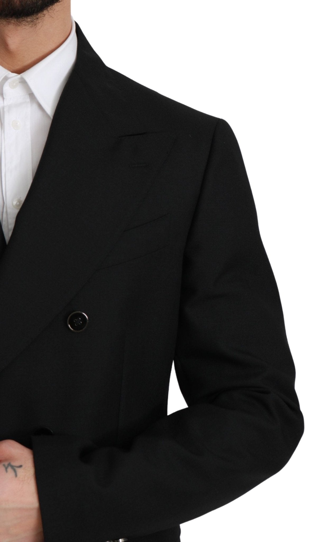 Dolce & Gabbana Elegant Black Slim Fit Formal Blazer - Sandy Store ByNet